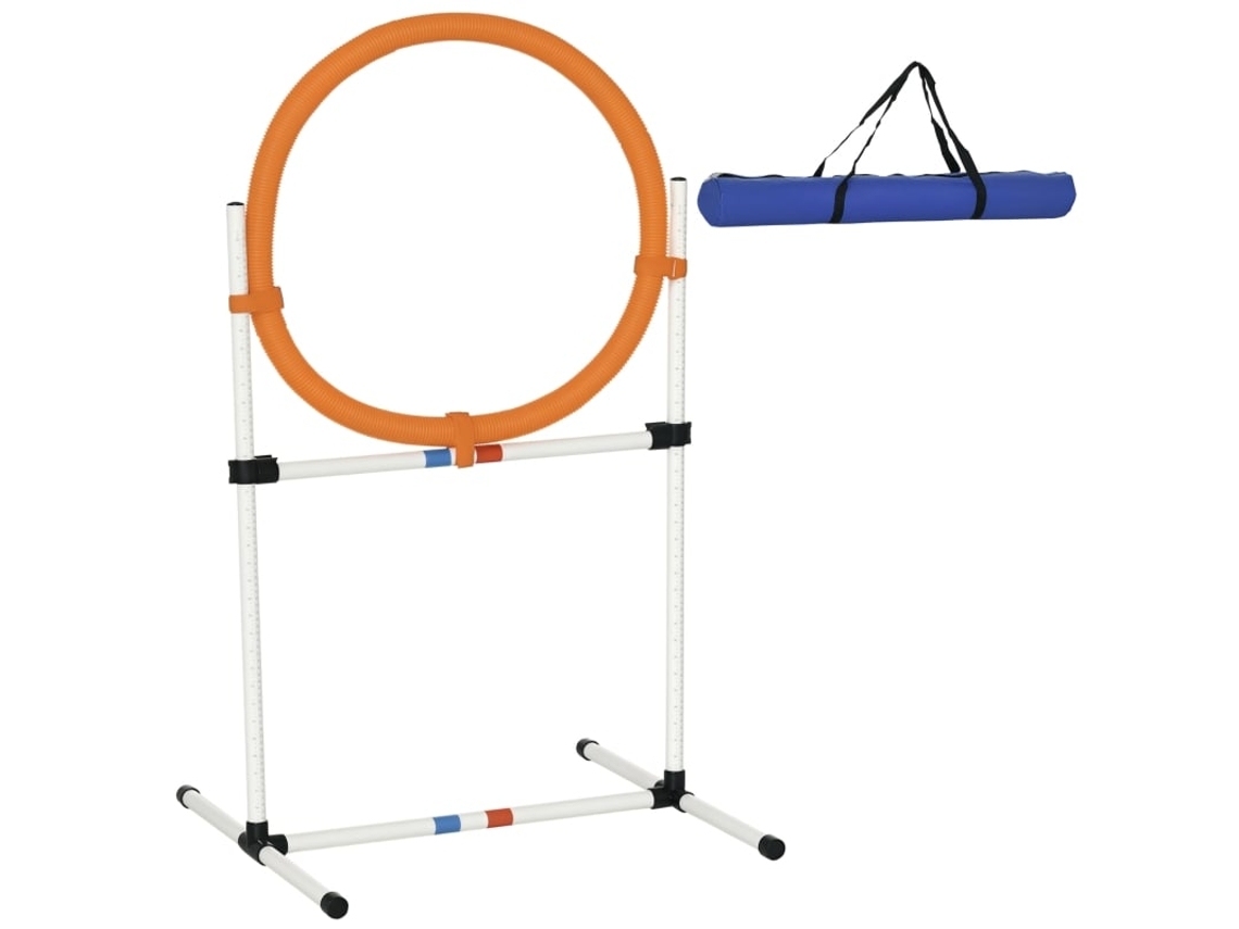 Kit Argola e Salto para Agilidade Pe 75x66x91cm