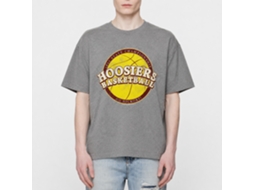 Rockinstone Hoosiers Movie B-ball Solid Graphite Adult T-shirt Size:xxxl