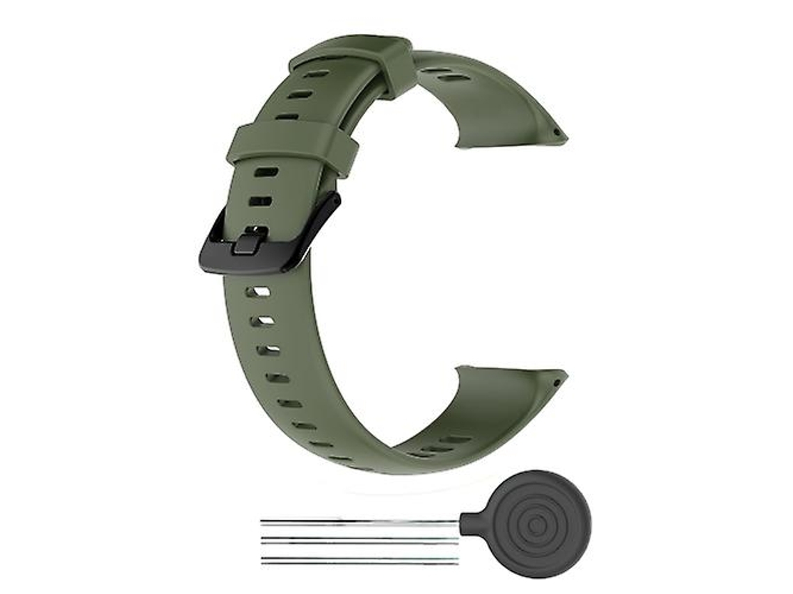 Lurelia Pulseira De Silicone Verde Militar, Compatível Com Polar Vantage V2