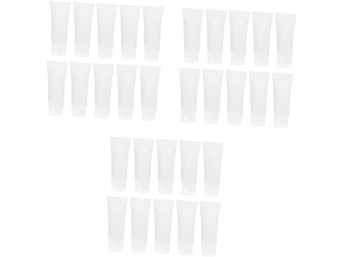 Pacote Com 90 Frascos Portáteis Com Bomba Dosadora Para Loções E Produtos De Higiene Pessoal.