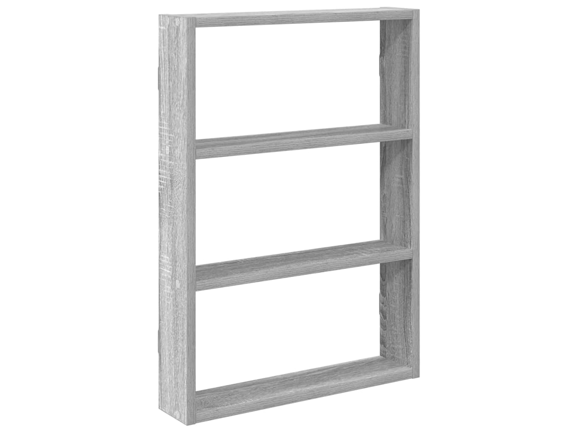 Prateleira de Parede MAISON EXCLUSIVE em derivados de madeira cinza sonoma (43x9x60 cm)