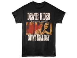 Rockinstone Death Rider Count Holliday Black T-shirt Size:m