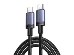 Cabo Ugreen Usb-c Para Usb-c 240w 2m Para Celulares E Computadores - Conexão Rápida
