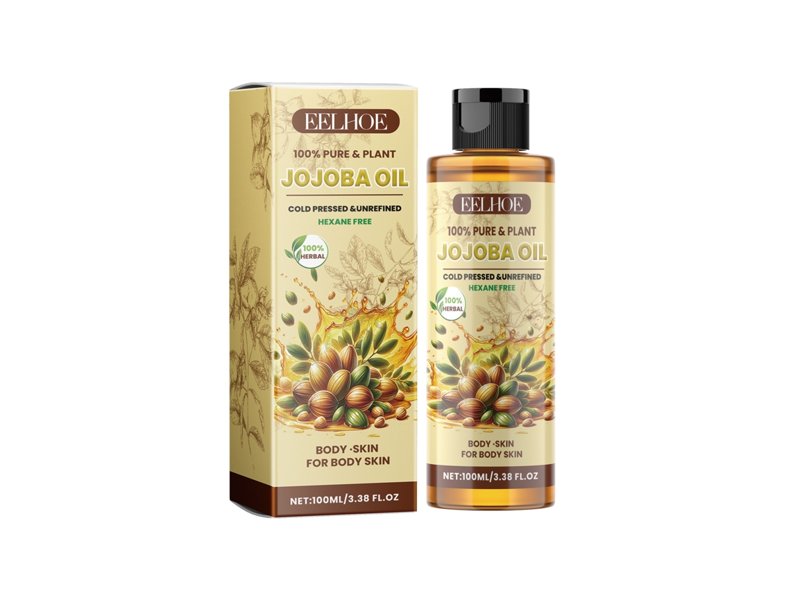 Óleo Essencial Jojoba Eelhoe para Cuidado Suave da Pele Corporal LAXISCREED