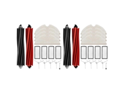 Kit Com 2 Acessórios Para Aspirador Robô Roborock Q8 Max/q8 Max+/q5 Pro - Peças De Reposição, Escova Rotativa E Filtros._glo