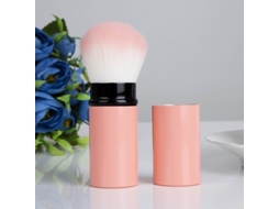 1 Pincel de Maquiagem Profissional, Pincel Retrátil para Blush/base MDUG (pincel de Pó Rosa)
