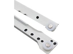 1par De Trilhos Inferiores Aço Laminado A Frio Para Mesa Computador, Corrediças Para Gavetas, Trilhos Reforçados Para