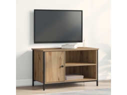 Vidaxl Gabinete Para Tv 80 X 40 X 50 Cm Carvalho Artisiano