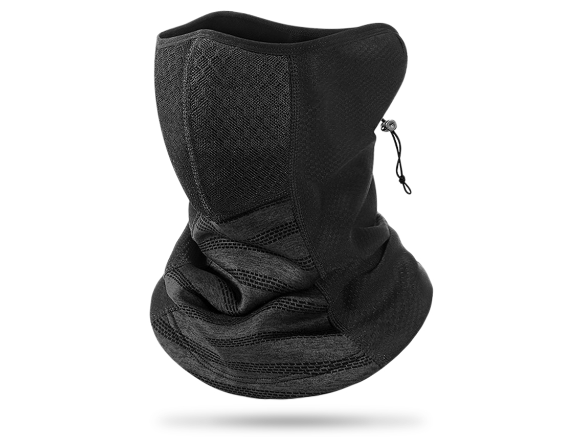 Gola de Inverno Mali com Filtro de Carvão Ativo, Antivento e Fleece para Esqui, Snowboard e Ciclismo