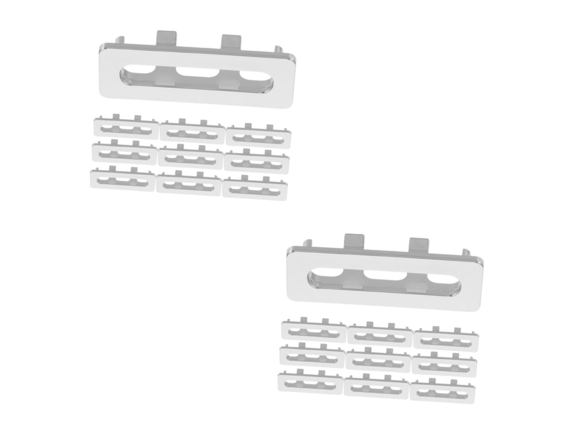 Conjunto De 20 Tampas Decorativas De Plástico Para Ladrão De Pia