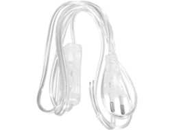 Extensão De Cobre De 1,8 M Com Interruptor, Ideal Para Projetos.