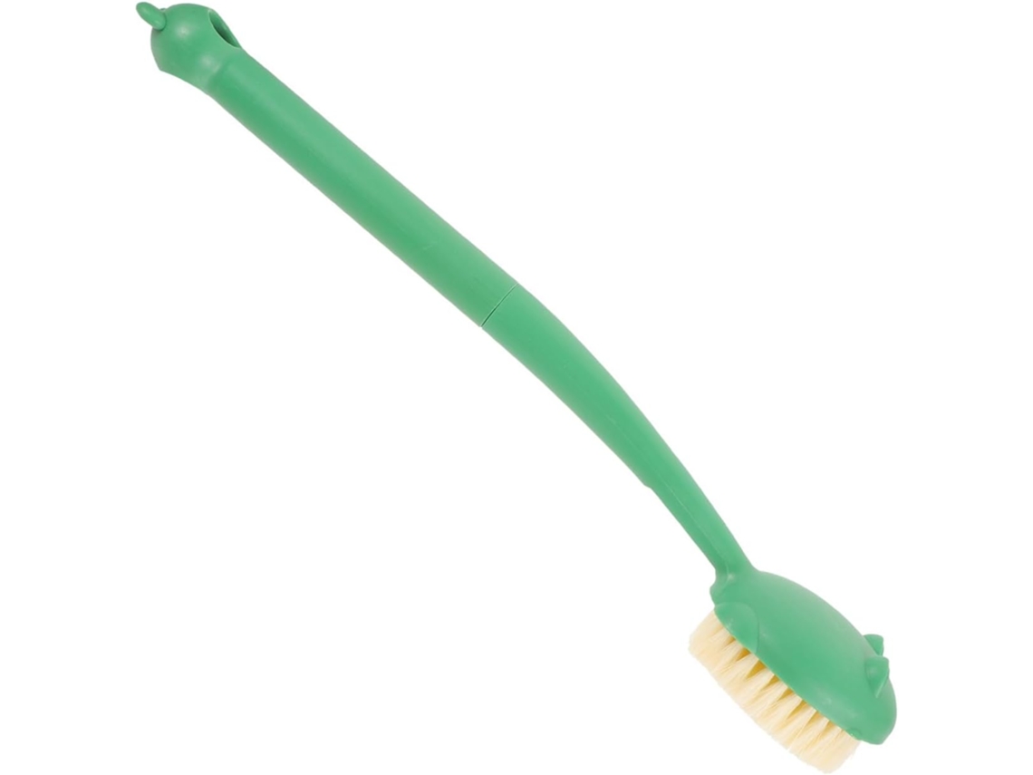 Escova De Banho Ergonômica Healeved Com Cabo, Escova Corporal Esfoliante Macia, Acessório Prático Para Conforto E