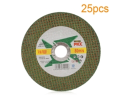 25 Peças Disco De Corte De Resina 105*16*1.2mm 36 Grit Lâmina De Serra Circular Para Amoladora Ângulo Verde