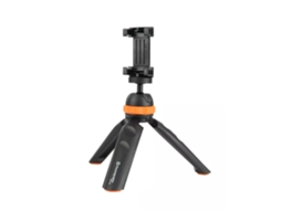 Mali tripé Mini para Celular e Câmera com Handle Vlog, Suporte Vertical e Ajuste de Ângulos Pp1c