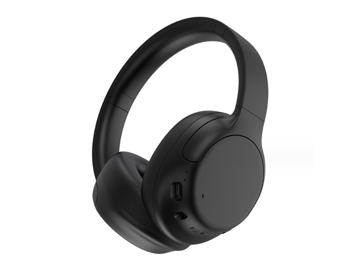 Fones de Ouvido Híbridos Atualizados com Cancelamento de Ruído Ativo Bluetooth Sem Fio com Microfone Graves Profundos Protetores Auriculares VEANXIN