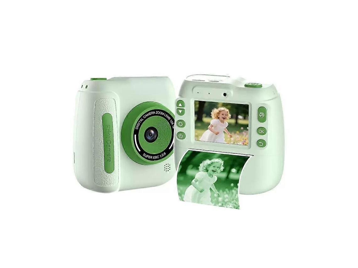 Câmera Digital Infantil Instantânea com Duas Câmeras Frontal e Traseira, Mini Câmera Hd. TAISHENGDA