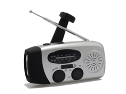 Rádio Emergência Manivela+lanterna Led Am/fm ZYBLSSBB
