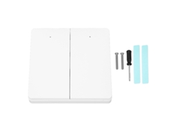 Interruptor De Luz Wifi De 2 Gang Com Controle Por App Autoalimentado Sem Fio Para Sistema De Iluminação Residencial