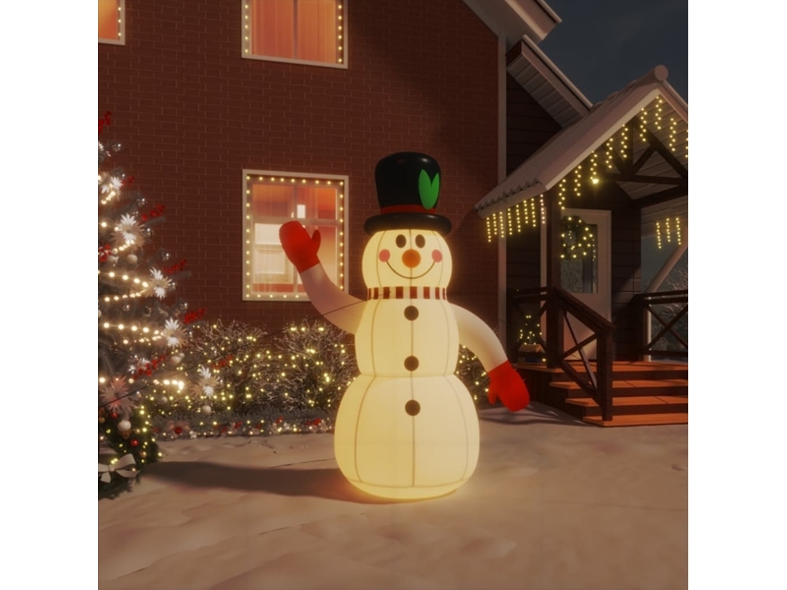 Cordão De Luzes Led, Formato De Boneco De Neve, Em Tecido, 120 Cm, Tema De Natal, Para Festas, Casamentos, Janelas, Árvores E Composição Sazonal