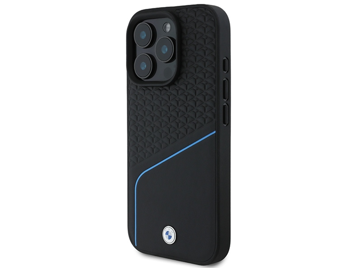 Capa para iPhone 16 Pro BMW Rígida Preto