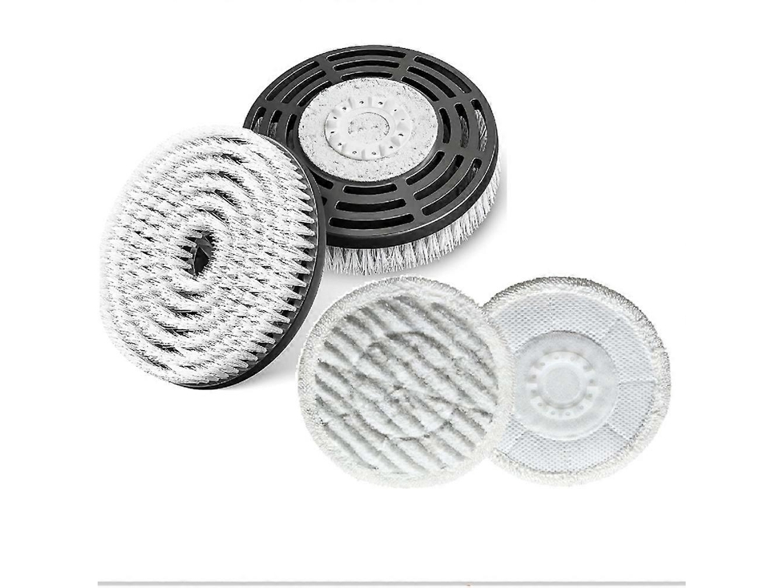 Escova De Substituição Para Esfregão A Vapor Shark S7000 S7001 S7005 S8001 E Almofada Abrasiva Para Polimento, Pacote Com 4 Unidades_glo