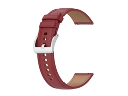 Pulseira Universal De Couro De 20 Mm Para Relógio