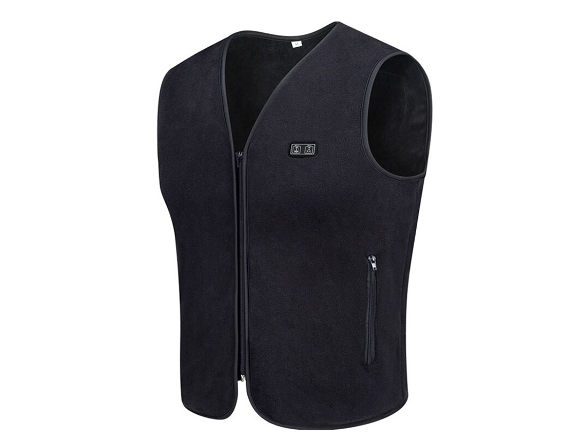 3xl Tengoo Hs-10 Colete Aquecido Inteligente 10 Zonas 3 Níveis Usb Inverno Proteção Frio Unissex