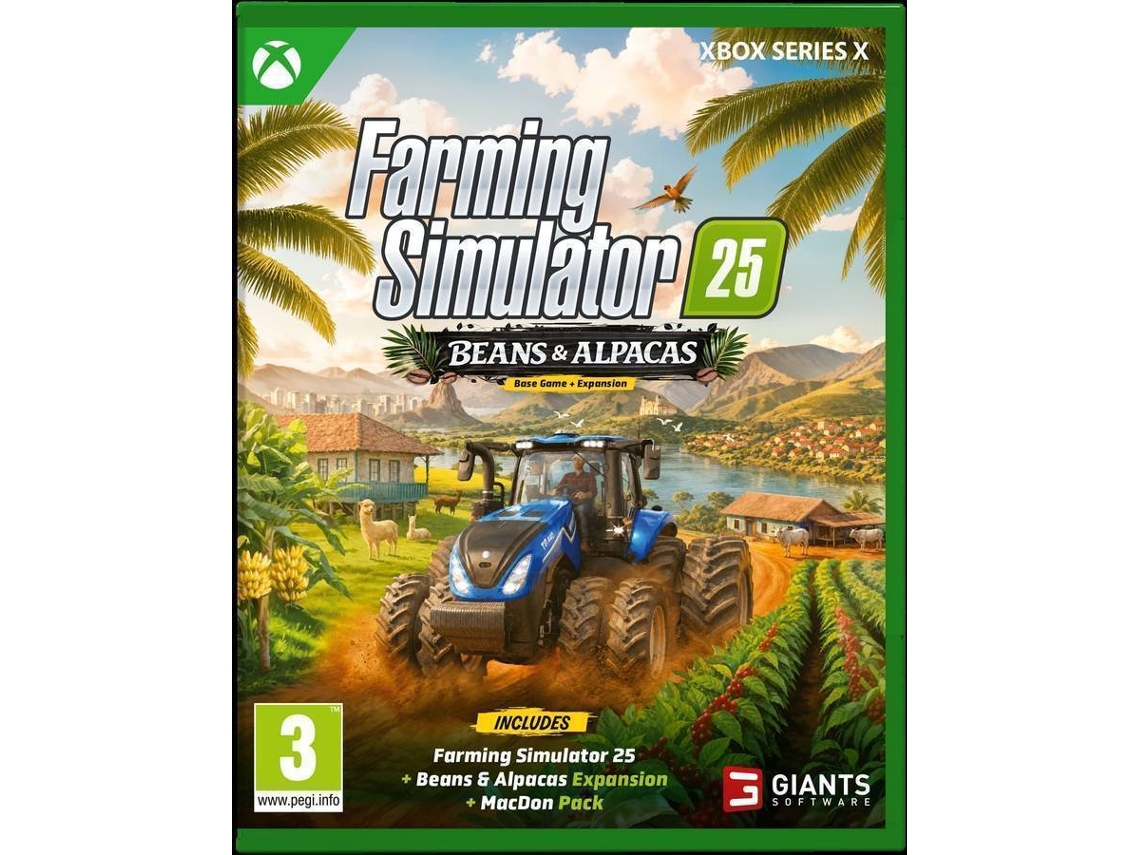 Pré-venda Jogo Xbox Series X Farming Simulator 25: Beans &amp; Alpacas Edition