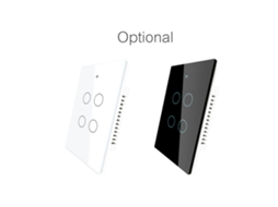 Interruptor De Toque Wifi De 4 Botões Estilo Americano (com Emparelhamento Rápido Bluetooth E Controle De Retroiluminação)