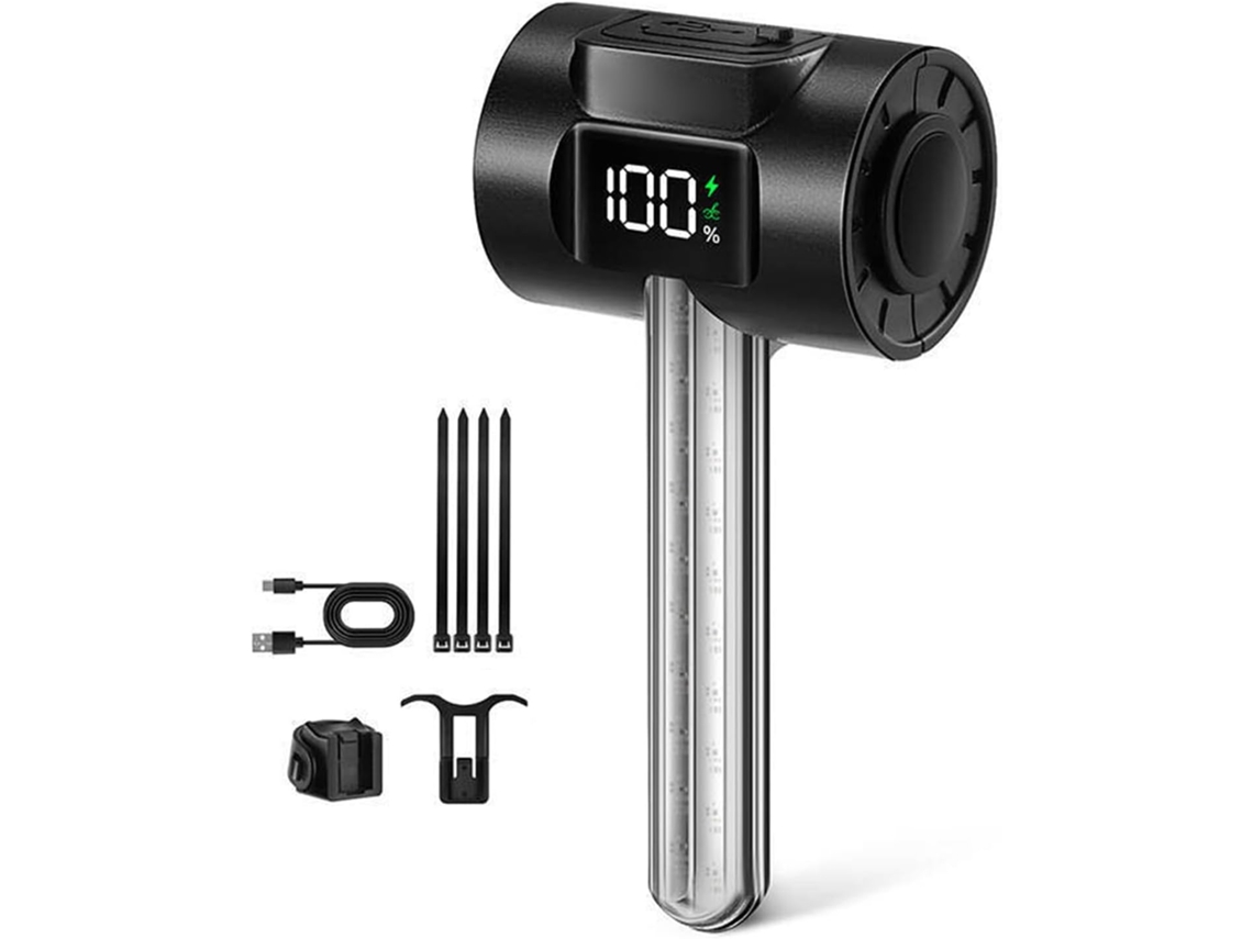 Luz traseira de LED recarregável para bicicleta SFUSHOS