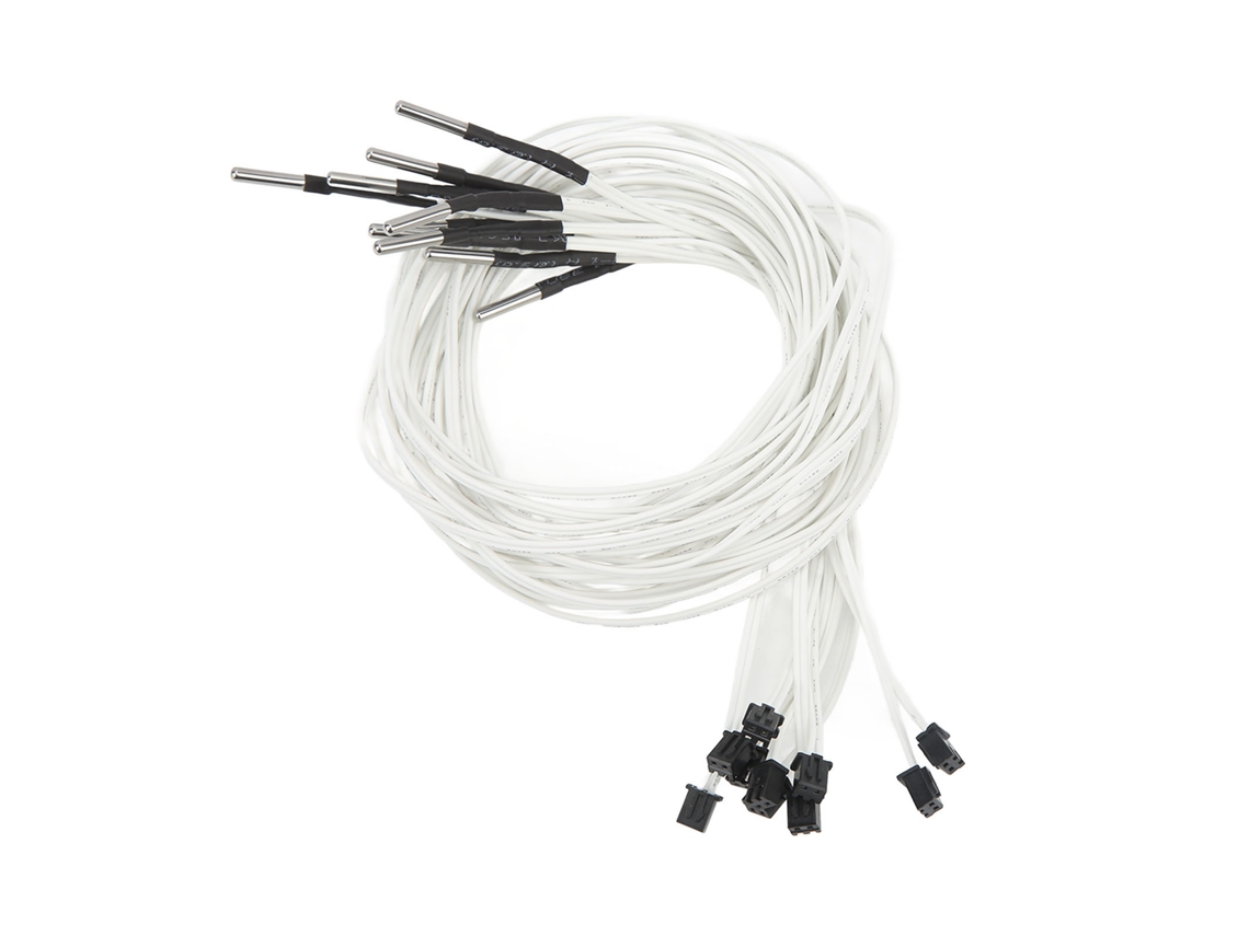 15pcs Sensor Termistor Resistente a Altas Temperaturas Aço Inoxidável 304 | S/MARCA