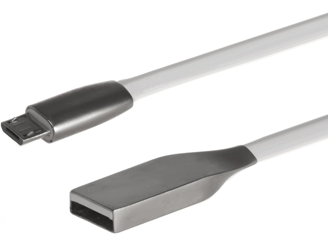 Cabo Usb para Micro Maclean Mctv 833w Plano e Que Não Emaranha. Resistente Durável