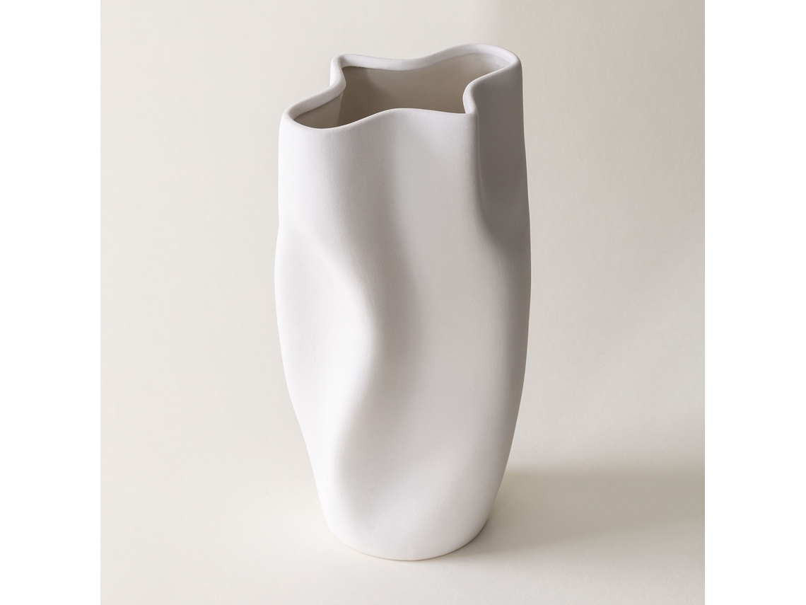 Vaso SKLUM Varteni (Cerâmica - Branco)