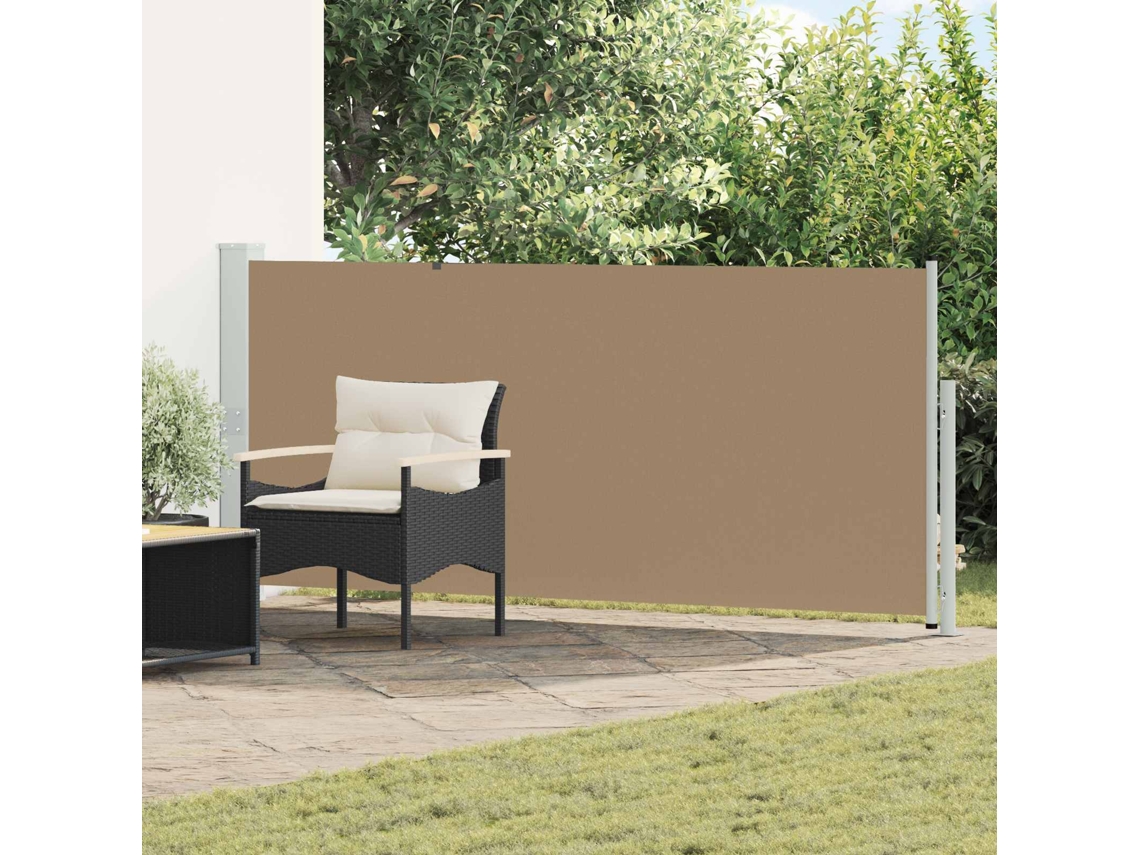 Vidaxl Toldo Lateral Retrátil 117 X 600 Cm Poliéster Retangular