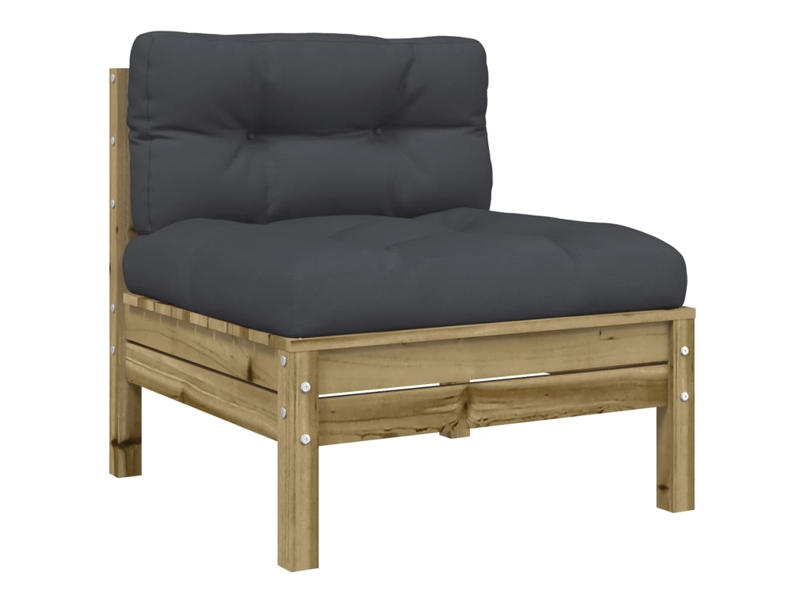 Garden Sofa, Garden Sofas Vidaxl Marrom Madeira De Pinho Impregnada (n/a)