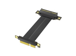 Lurelia Cabo Pcie, 4.0, 90°, 8 Gbps, Conector Angular