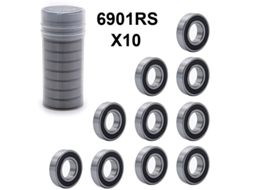 Rolamento De Esferas 6901rs - 10 Unidades