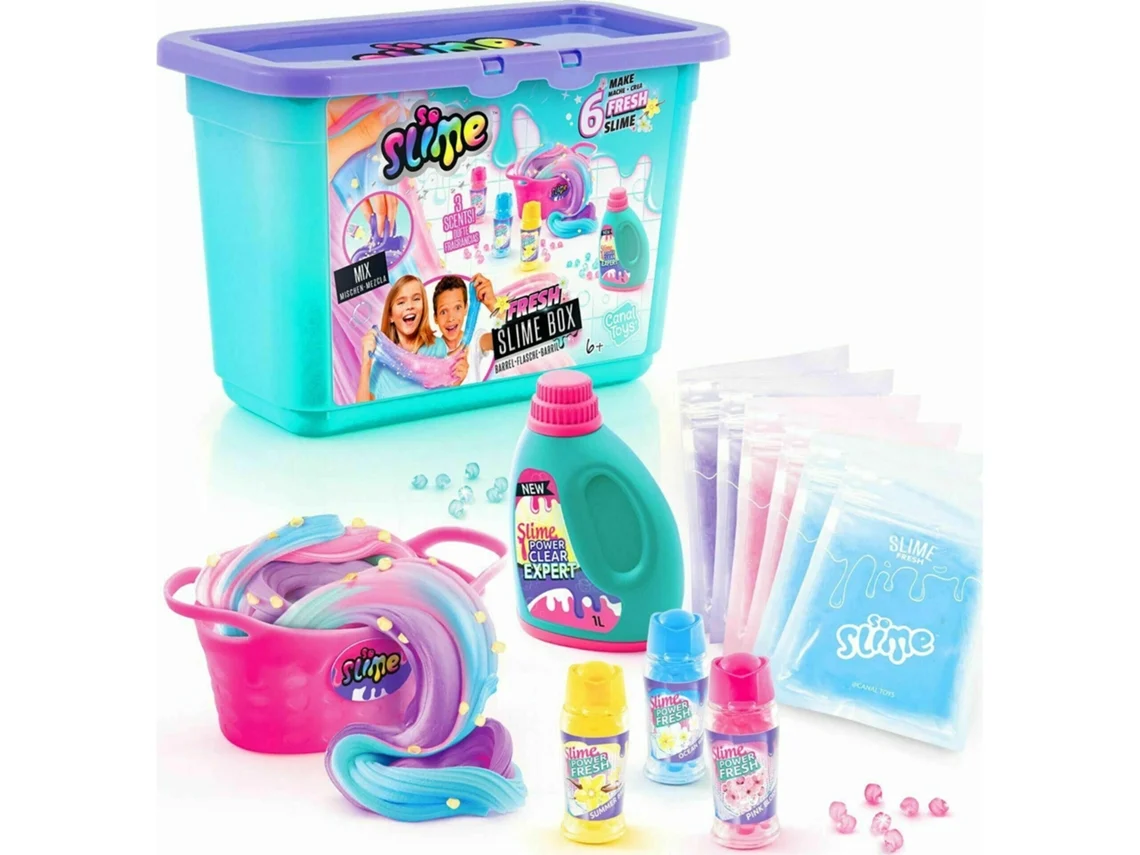 Kit de 6 SLIMEs Frescos Sensação SLIME 