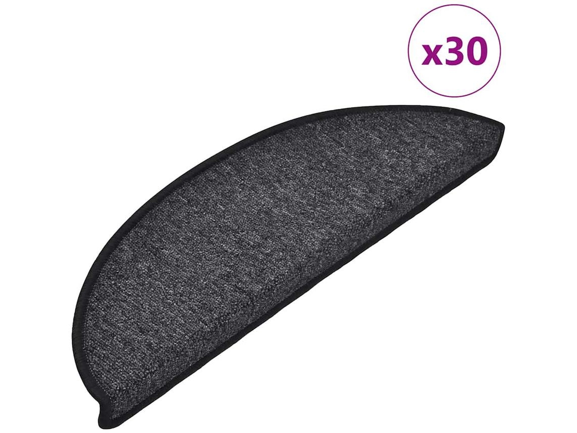 Stair Mat, Stair Mats Vidaxl Antracite Polipropileno (56 X 17 X 3 Cm)