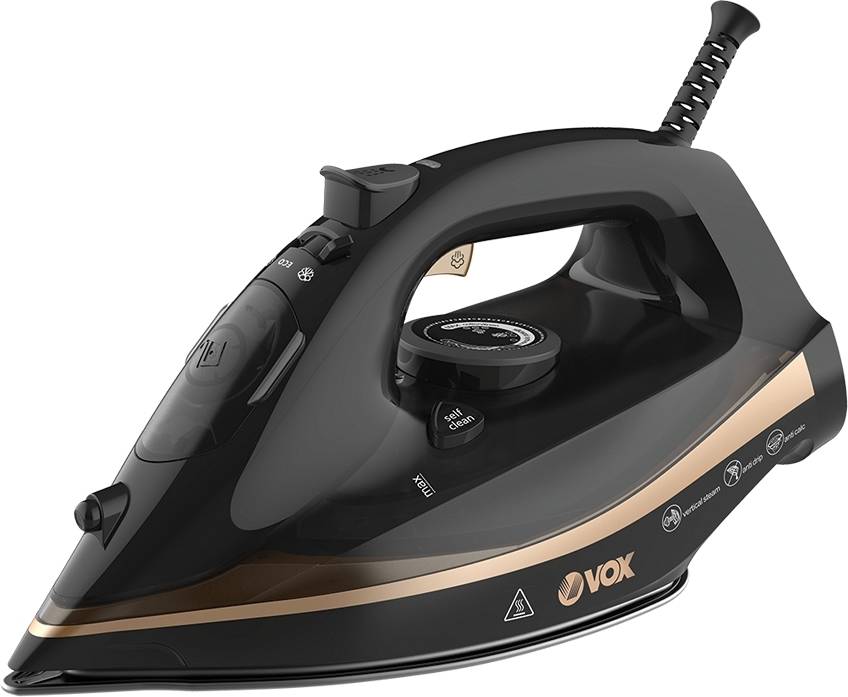 Ferro a Vapor VOX DBL2550 (2600 W - Base: Cerâmica)