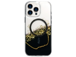 Capa Epoxy Mag Para Iphone 17 De 6,3 Polegadas, Preta