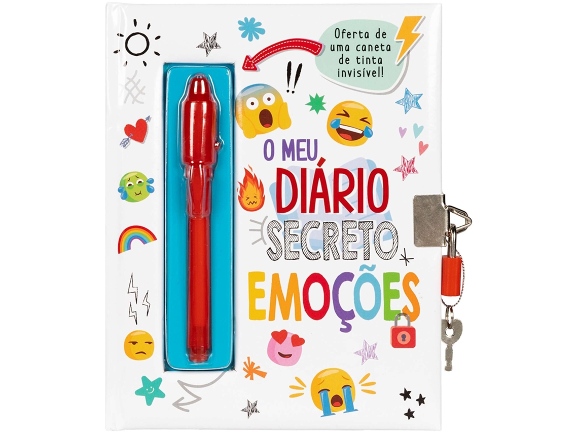 Livro O Meu Diário Secreto - Emoções De Porto Editora (português - Capa Dura)