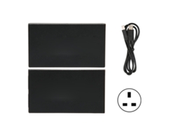 Extensor Usb 2.0 Com Transmissão Panorâmica E Alimentação Poc, 2 Vias, Via Ethernet, 100 240v