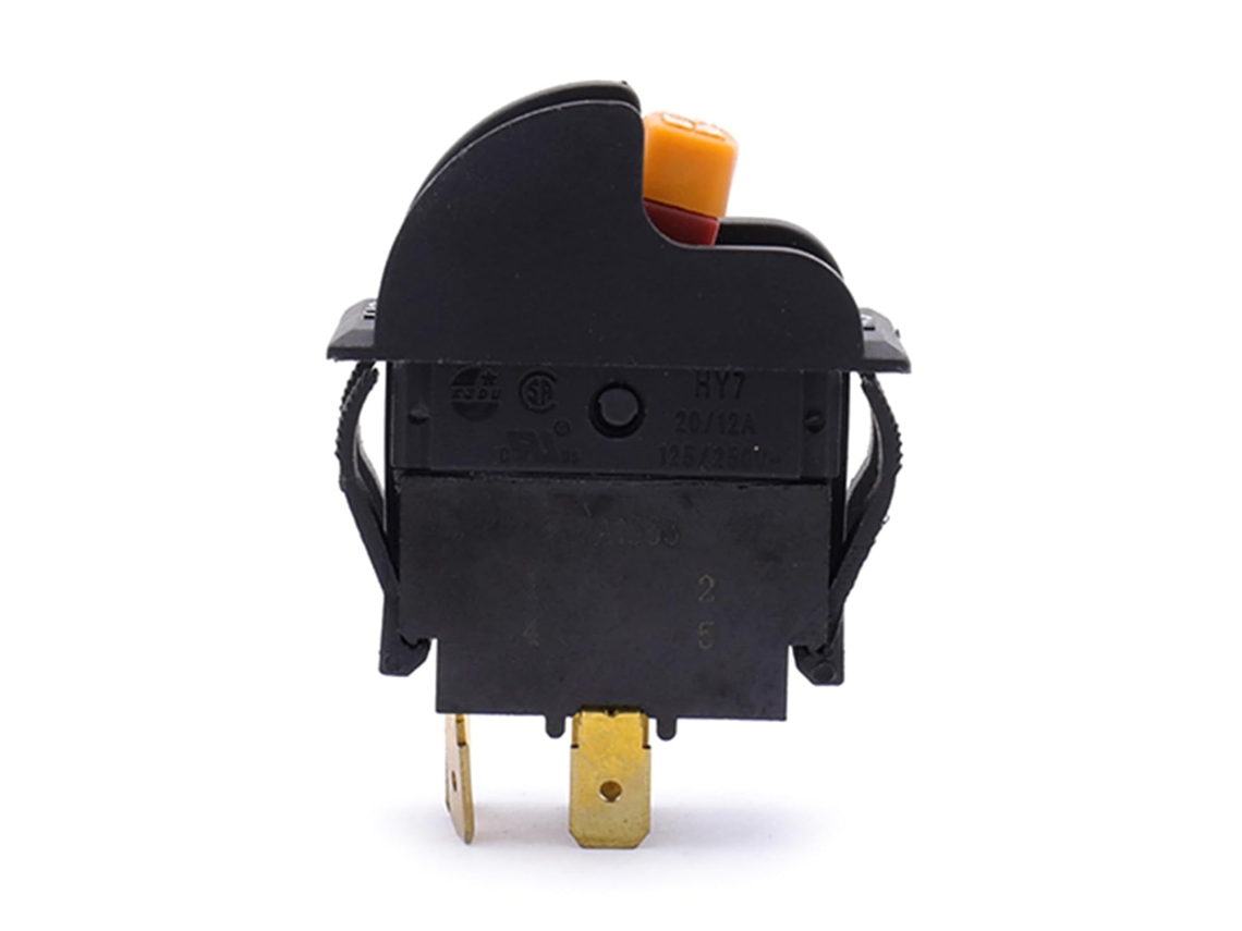 Interruptores Elétricos De Botão Pressão Com Trava Segurança, Modelo De 4 Pinos, 125v 250v Ca, Para Aplicações