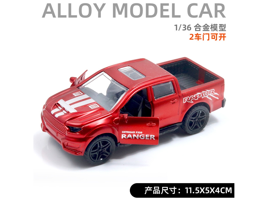 Miniatura de Carro em Escala 1/36, Feita em Metal Fundido, Presente para Crianças. MDUG