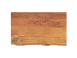 Bancada De Casa De Banho Vidaxl Marrom Madeira (100x60x2,5 Cm)
