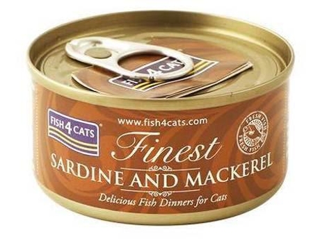 Fish4Cat lata Sardinha&Cavala 70 GR