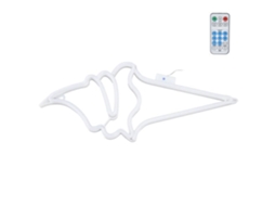 Luz de Sorvete de Néon HURRISE: Led Alimentação Por Usb/Bateria Controle Remoto