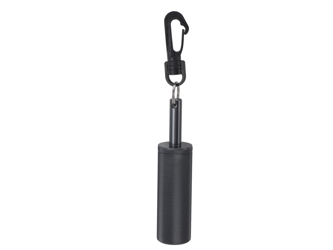 2026rebe-campana De Señal Para Buceo Stick Hacedor De Ruido Sonido Claro Aluminio Aleación Con Clip Negro Submarino