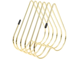 Suporte Para Livros Betooky Em Ferro Dourado, Design Criativo Em Formato De Coração, Suporte Retrátil, Superfície Lisa